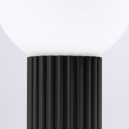 Badkamer plafondlamp HALO 1xG9/8W/230V diameter 12 cm IP44 zwart