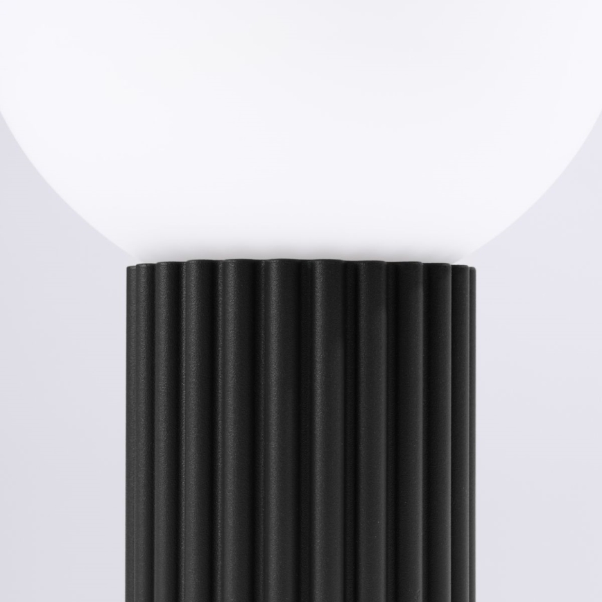 Tafellamp HALO 1xG9/8W/230V diameter 12 cm zwart