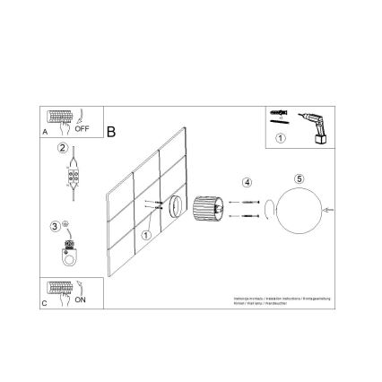 Badkamer wandlamp HALO 1xG9/8W/230V diameter 12 cm IP44 groen