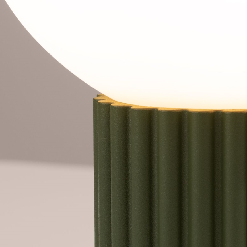 Tafellamp HALO 1xG9/8W/230V diameter 12 cm groen