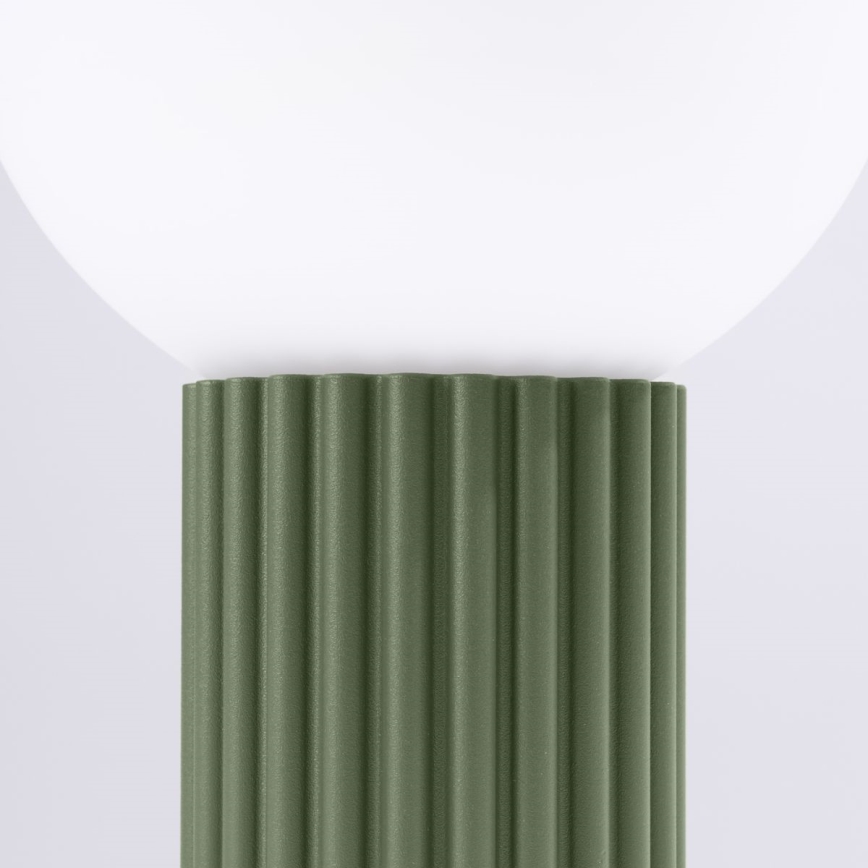 Tafellamp HALO 1xG9/8W/230V diameter 12 cm groen