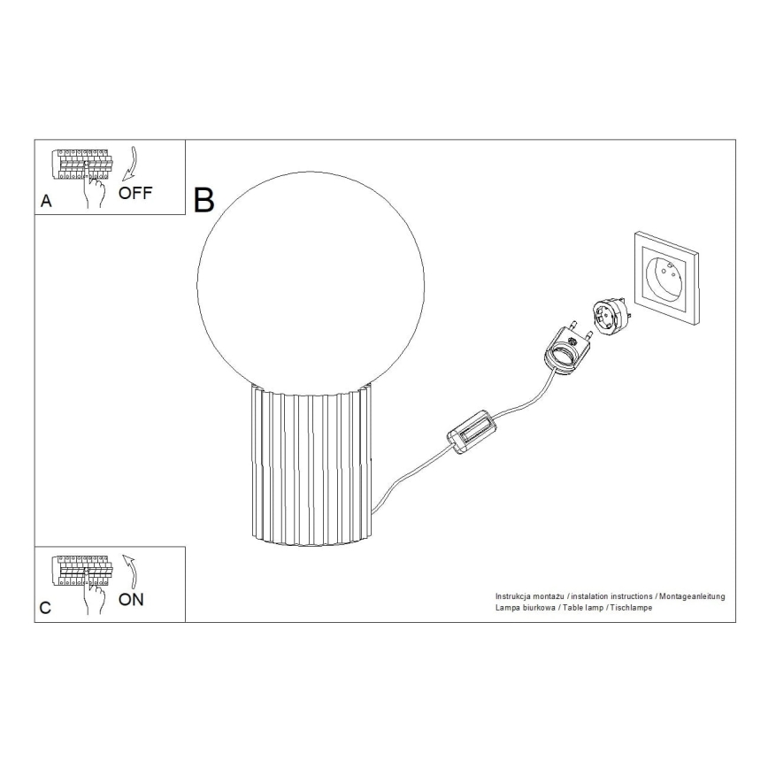 Tafellamp HALO 1xG9/8W/230V diameter 12 cm groen