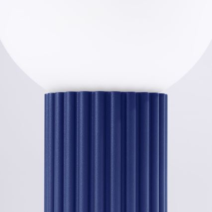 Tafellamp HALO 1xG9/8W/230V diameter 12 cm blauw