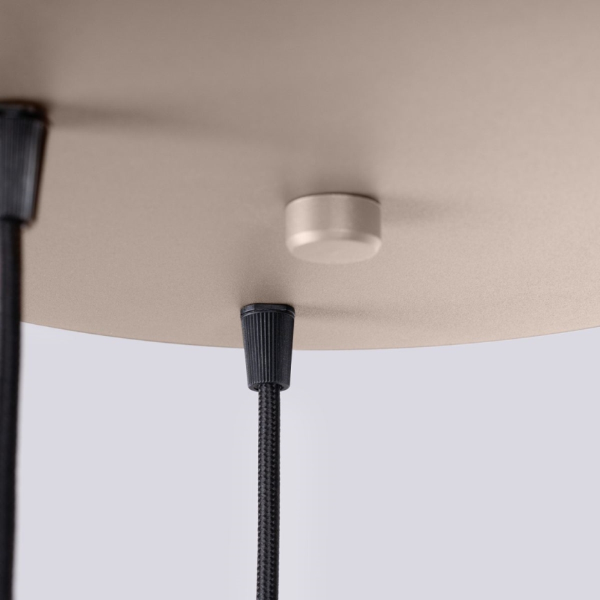 Hanglamp aan een koord HALO 3xG9/8W/230V diameter 25 cm beige