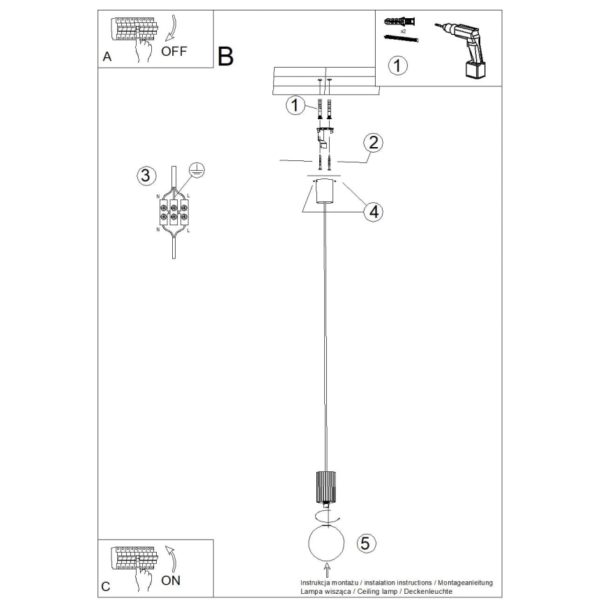 Hanglamp aan een koord HALO 1xG9/8W/230V diameter 12 cm roze