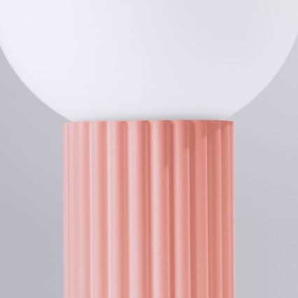 Tafellamp HALO 1xG9/8W/230V diameter 12 cm roze