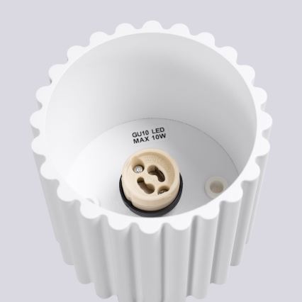 Spotlamp AURA 1xGU10/10W/230V 10 cm wit