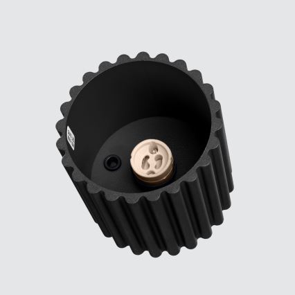 Spotlamp AURA 1xGU10/10W/230V 10 cm zwart