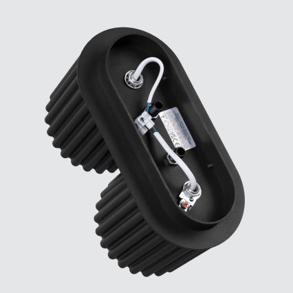 Spotlamp AURA 2xGU10/10W/230V zwart