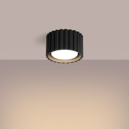 Spotlamp AURA 1xGX53/10W/230V Ø 10 cm zwart