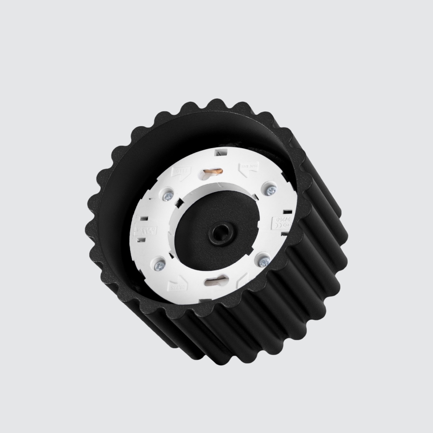 Spotlamp AURA 1xGX53/10W/230V Ø 10 cm zwart