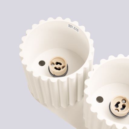 Spotlamp AURA 2xGU10/10W/230V crème