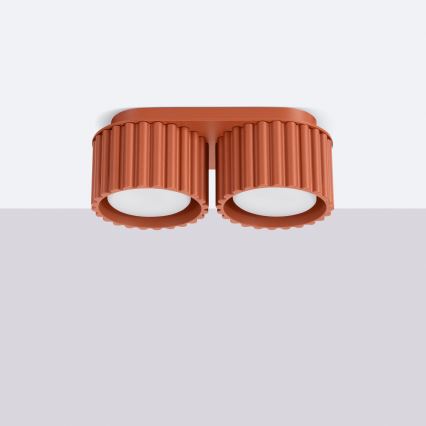 Spotlamp AURA 2xGX53/10W/230V oranje