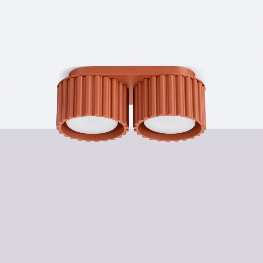 Spotlamp AURA 2xGX53/10W/230V oranje