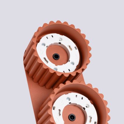 Spotlamp AURA 2xGX53/10W/230V oranje