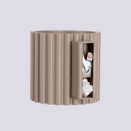 Wandlamp AURA 1xG9/10W/230V taupe