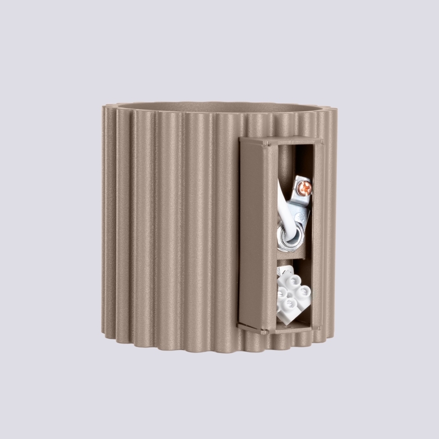 Wandlamp AURA 1xG9/10W/230V taupe