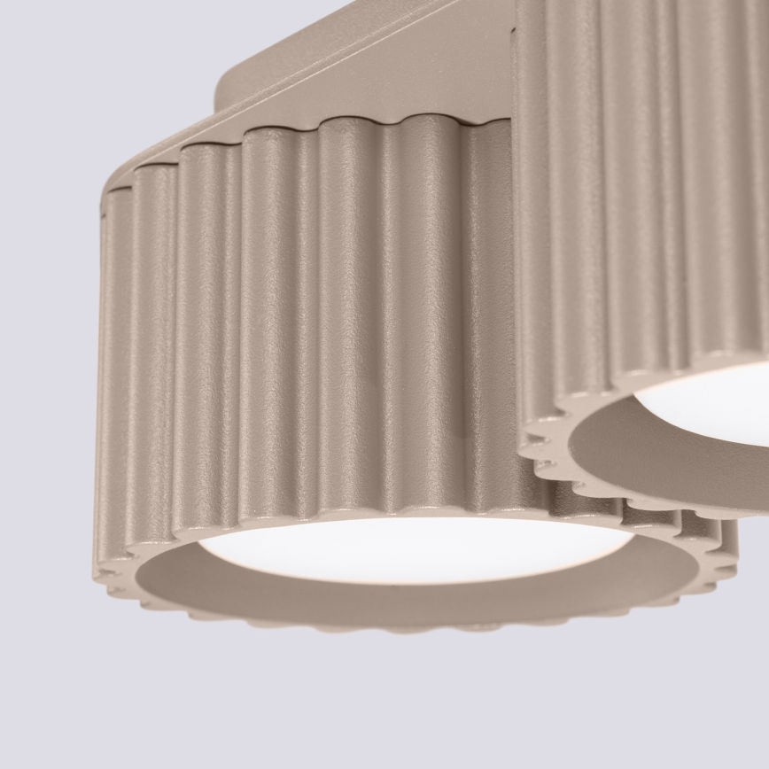 Spotlamp AURA 2xGX53/10W/230V taupe