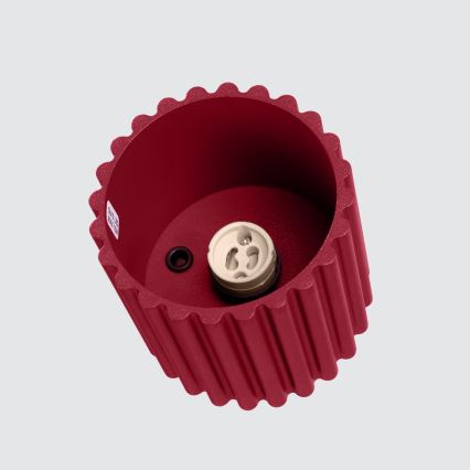 Spotarmatuur AURA 1xGU10/10W/230V 10 cm rood