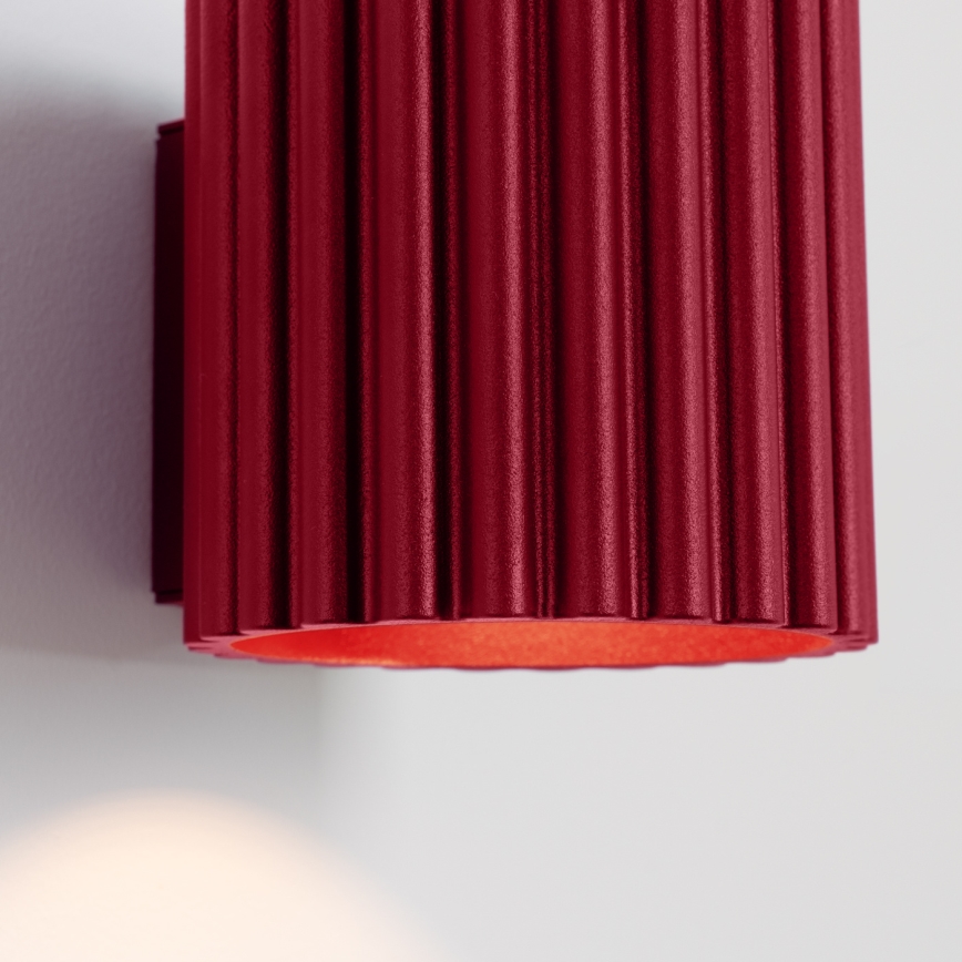 Wandlamp AURA 1xG9/10W/230V rood