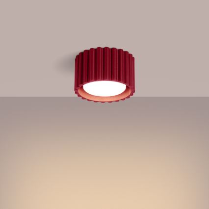 AURA spotlamp 1xGX53/10W/230V 6 cm rood