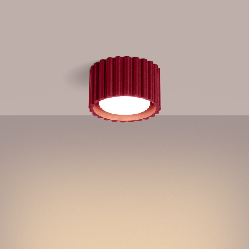 AURA spotlamp 1xGX53/10W/230V 6 cm rood