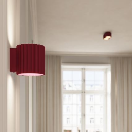 Spotlamp AURA 2xGX53/10W/230V rood