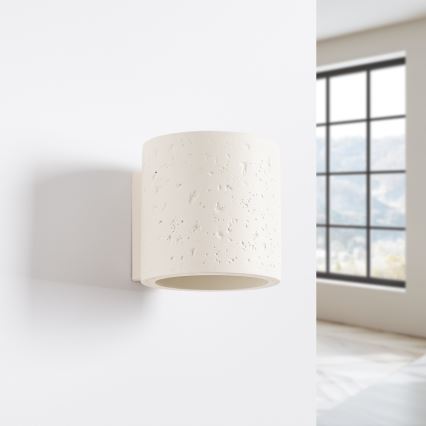 Wandspot ORBIS 1xG9/8W/230V beton/crème