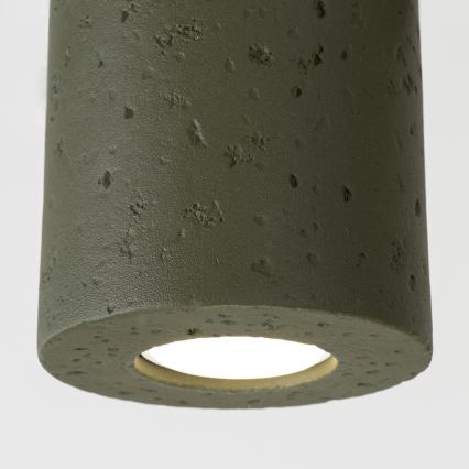 Spotlamp ORBIS 1xGU10/10W/230V beton/groen