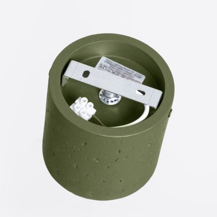 Spotlamp ORBIS 1xGU10/10W/230V beton/groen