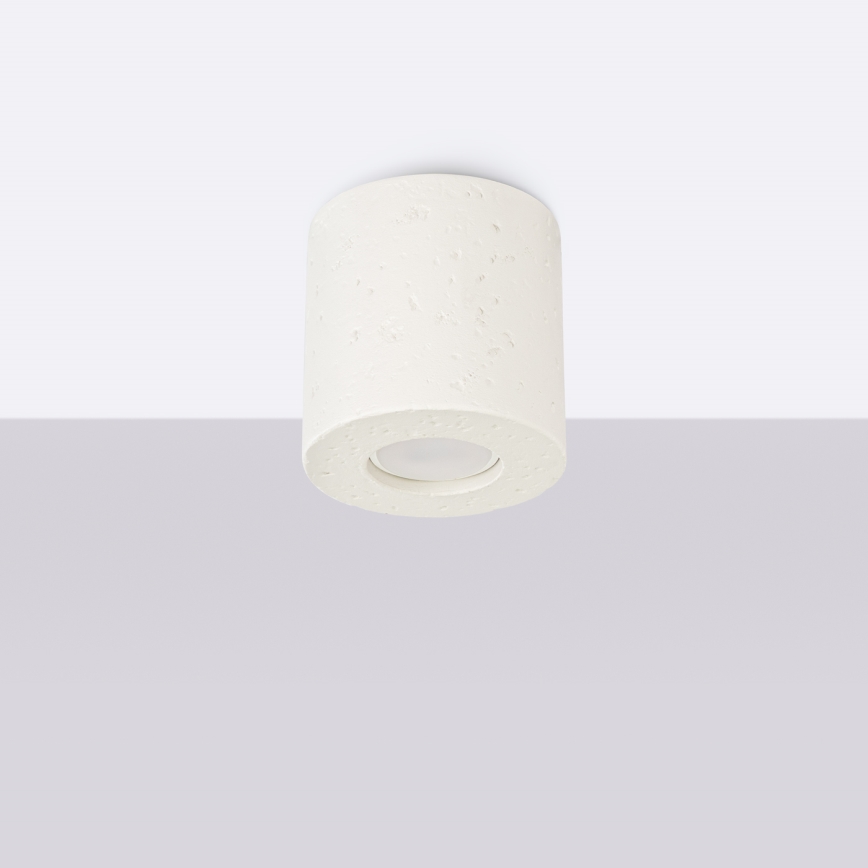 Spotlamp ORBIS 1xGU10/10W/230V beton/crème