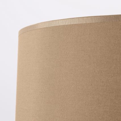 Hanglamp met snoer NEVIA 1xE27/15W/230V Ø 40 cm taupe