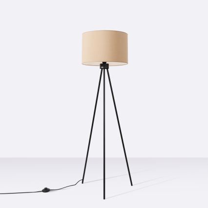 Vloerlamp NEVIA 1xE27/15W/230V taupe