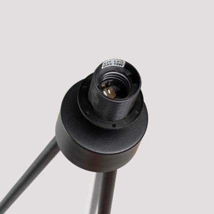 Vloerlamp NEVIA 1xE27/15W/230V taupe