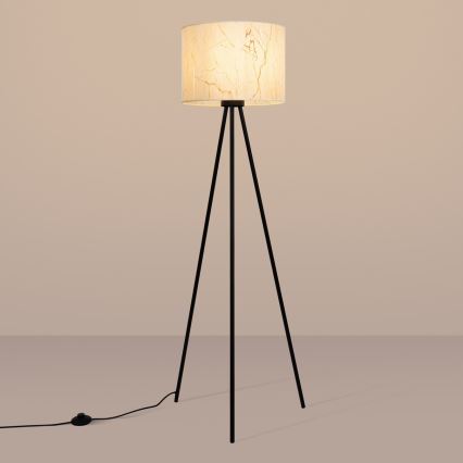 Vloerlamp NEVIA 1xE27/15W/230V beige/marmerdecor