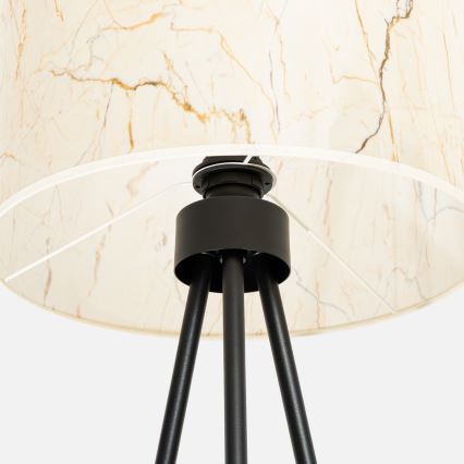 Vloerlamp NEVIA 1xE27/15W/230V beige/marmerdecor