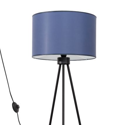 Vloerlamp NEVIA 1xE27/15W/230V blauw