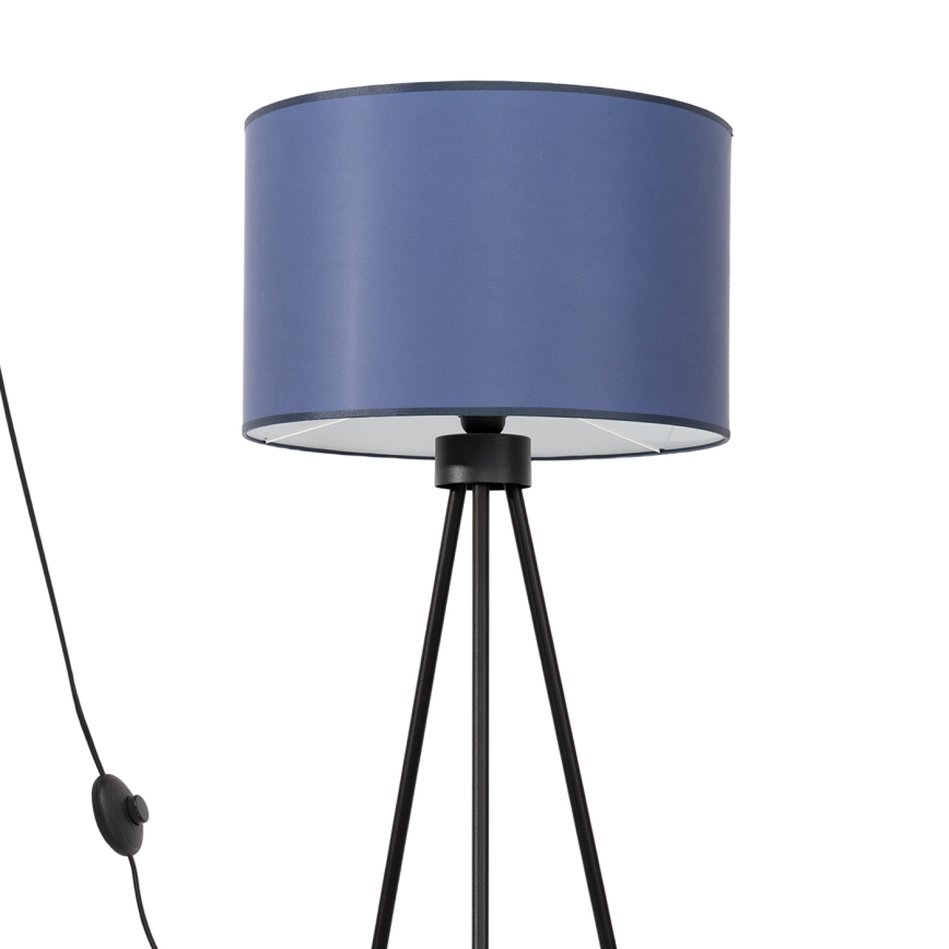 Vloerlamp NEVIA 1xE27/15W/230V blauw