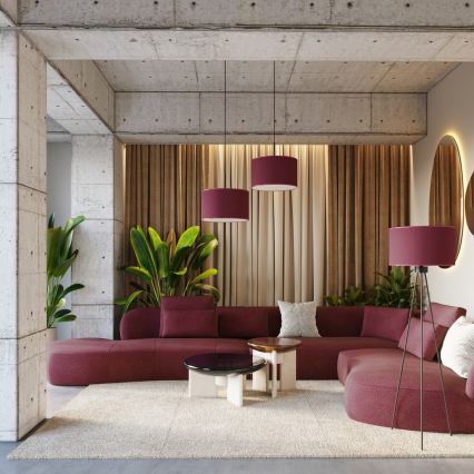 Vloerlamp NEVIA 1xE27/15W/230V rood