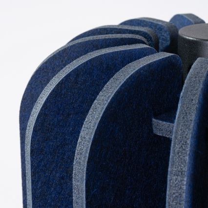 Hanglamp met snoer MULA 1xE27/15W/230V Ø 27 cm blauw