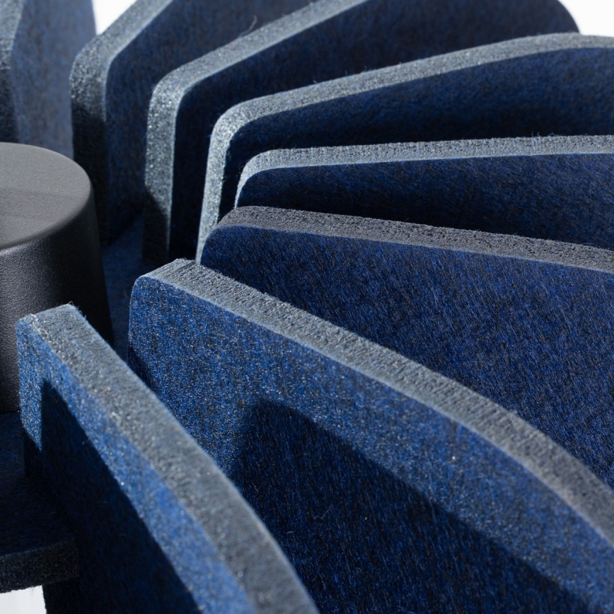 Hanglamp met snoer MULA 1xE27/15W/230V Ø 45 cm blauw