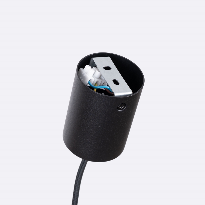 Hanglamp met snoer MULA 1xE27/15W/230V Ø 45 cm blauw