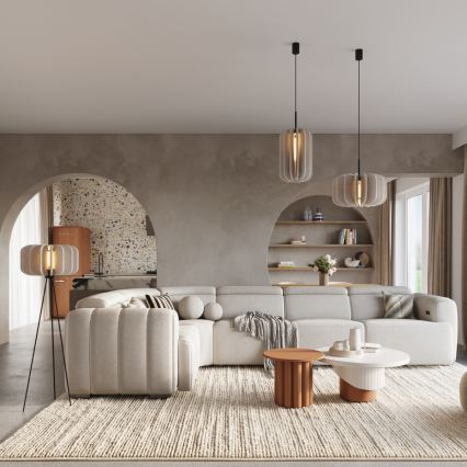 Vloerlamp MULA 1xE27/15W/230V crème