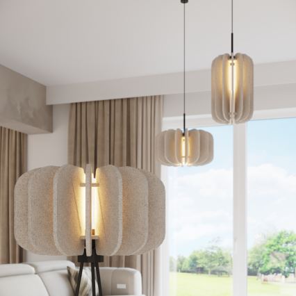 Vloerlamp MULA 1xE27/15W/230V crème