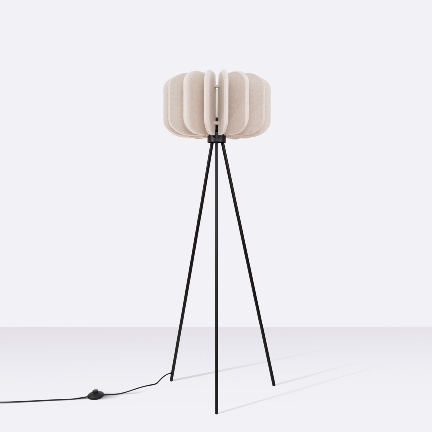 Vloerlamp MULA 1xE27/15W/230V crème
