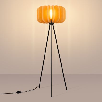 Vloerlamp MULA 1xE27/15W/230V geel