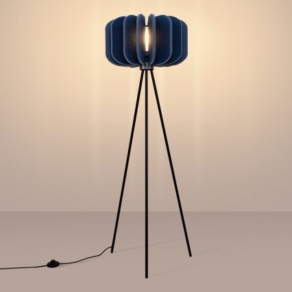 Vloerlamp MULA 1xE27/15W/230V blauw