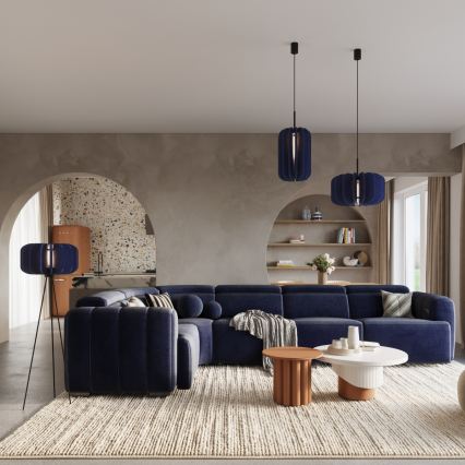Vloerlamp MULA 1xE27/15W/230V blauw