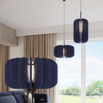 Vloerlamp MULA 1xE27/15W/230V blauw