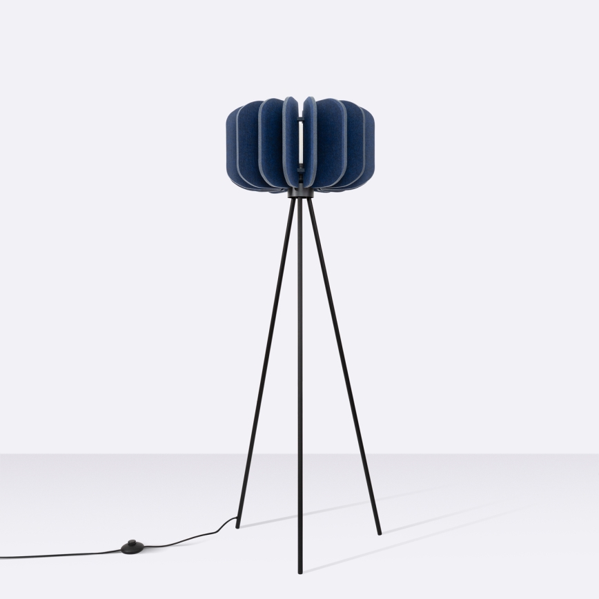 Vloerlamp MULA 1xE27/15W/230V blauw